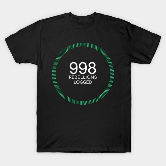 998 Rebellions Logged T-Shirt by fashionsforfans